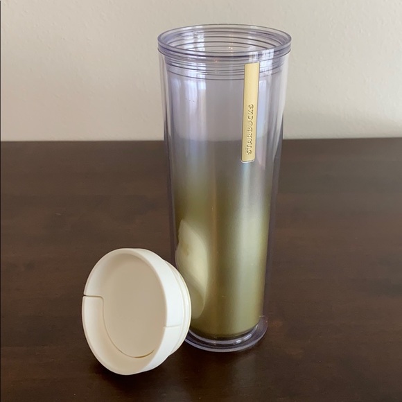 Starbucks Gold Ombré Tea + Coffee Insulated Tumblr - Picture 2 of 8